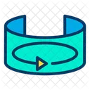 Vr Rotacao Rotacao De Grau Icon