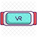 Vr Technology Virtual Glasses Device Icon