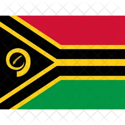 Vu Vanuatu Flag Icône