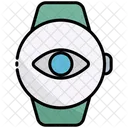 Vue Montre Connectee Technologie Icône