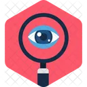 Vue Oeil Arriere Plan Icon