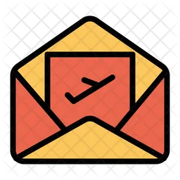 Vuelo de correo  Icono