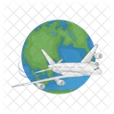 Vuelo Internacional Vuelo Avion Icon