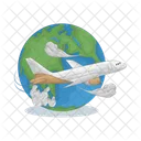 Vuelo Internacional Vuelo Avion Icon