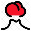 Vulcao Montanha Erupcao Icon
