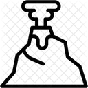 Vulcao Erupcao Desastre Ícone