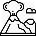 Vulcao Entrar Em Erupcao Entrar Em Erupcao Ícone