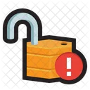 Vulnerabilitym Unlock Lock Padlock Icon
