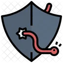 Vulnerability Worm Attack Worm Icon
