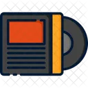 Vynil Musical Instrument Audio Player Icon