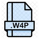 Archivo W 4 P  Icono