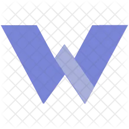 W alphabet  Icon