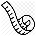 Zoll Zentimeter Messung Symbol