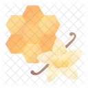 Vanille Honig Symbol