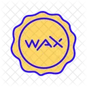 Wax-Krypto-Börse  Symbol