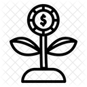 Wachsend  Symbol