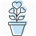 Wachstum Liebe Beziehung Symbol