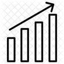 Wachstum Zunahme Diagramm Symbol