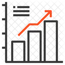 Balkendiagramm Nach Oben Symbol