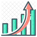 Wachstum Diagramm Grafik Symbol