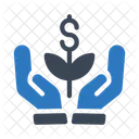 Wachstum Pflege Schutz Symbol