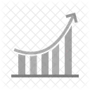 Wachstum Zunehmend Graph Symbol