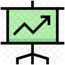 Wachstum Prasentation Geschaft Symbol