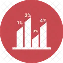 Balken Diagramm Vierzig Ícone