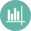 Wachstum Liniendiagramm Zeitreihen Symbol