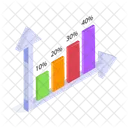 Wachstum Diagramm Daten Icon