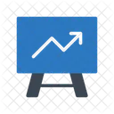 Wachstum Vorstand Diagramm Symbol