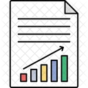 Fortschrittsbericht Diagramm Finanzen Symbol