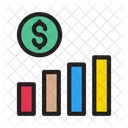 Wachstumsdiagramm Balkendiagramm Diagramm Symbol