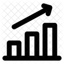 Wachstumsdiagramm Balkendiagramm Datenanalyse Icon