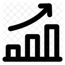 Wachstumsdiagramm Balkendiagramm Datenanalyse Icon
