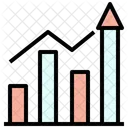 Wachstumsdiagramm Balkendiagramm Wachstum Symbol