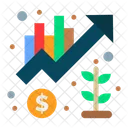 Wachstum Diagramm  Symbol