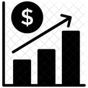 Balkendiagramm Balkengraph Wachstumsdiagramm Symbol