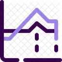 Wachstumsdiagramme Diagramm Linie Symbol