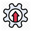 Wachstum Raffinerie Energie Symbol