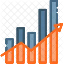 Wachstumsstatistik  Symbol