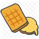 Wafers Waffles Sweet Icon