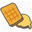 Wafers Waffles Sweet Icon