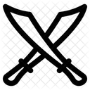 Waffe Krieg Mittelalter Symbol