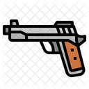 Gewehr Kugeln Pistole Symbol