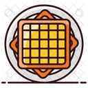 Waffel Dessert Snack Symbol