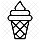 Waffel Eistute Eis Symbol
