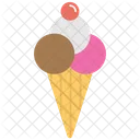 Waffel Eis Eis Symbol