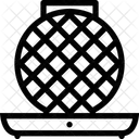 Waffel Bugeleisen Elektronik Icon