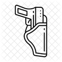 Waffenholster Symbol